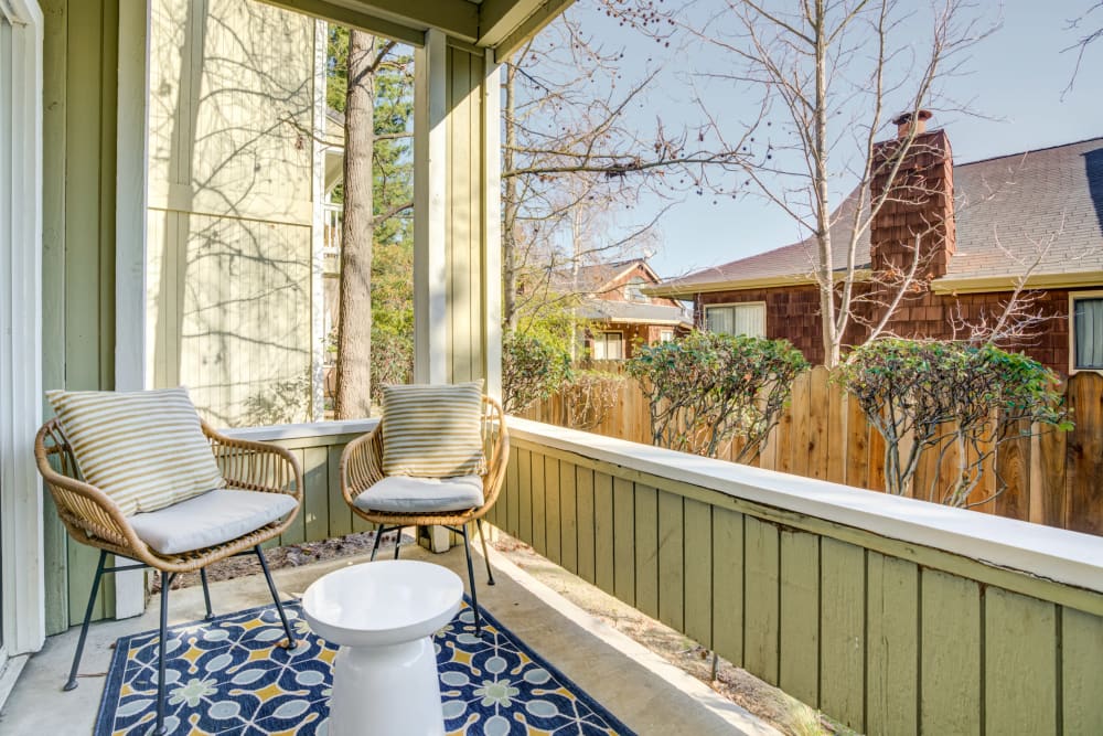 patio at Haven Martinez in Martinez, California