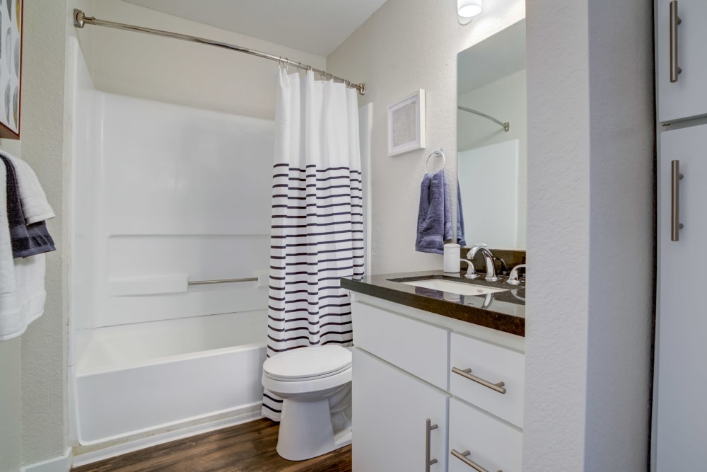 Bathroom at Haven Martinez in Martinez, California