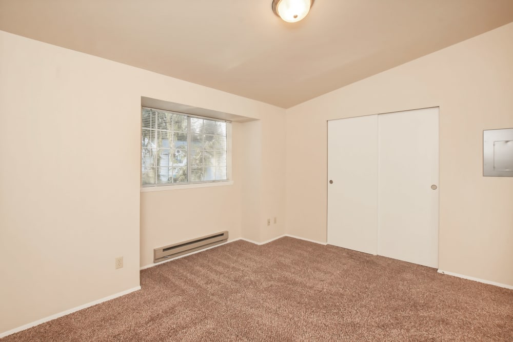 Bedroom at Arbor Square Apartments in Olympia, Washington
