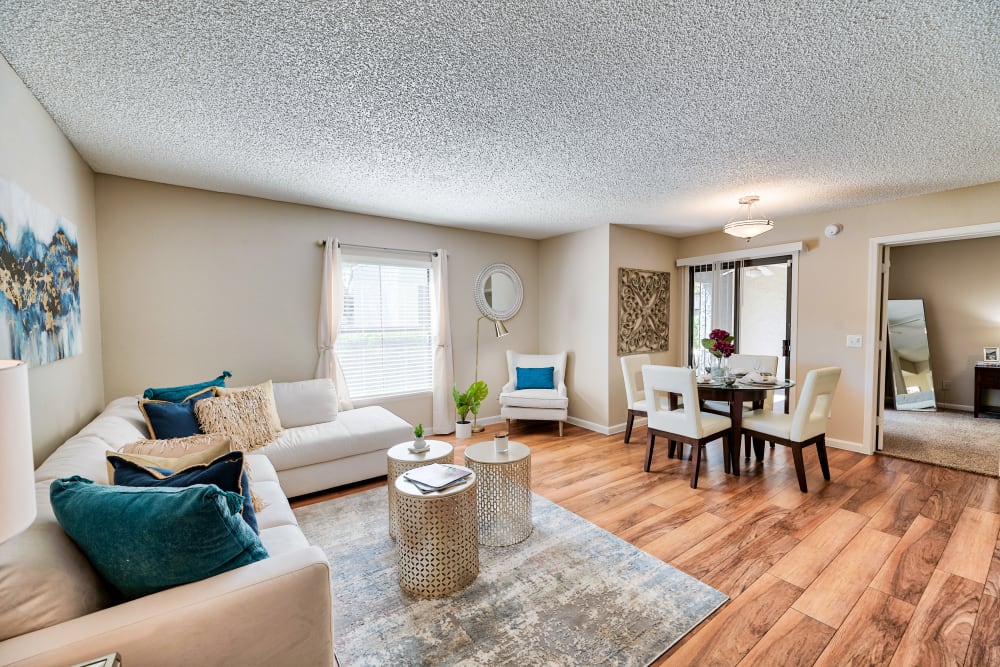 Beautiful Living Room at Greenspoint at Paradise Valley in Phoenix, Arizona