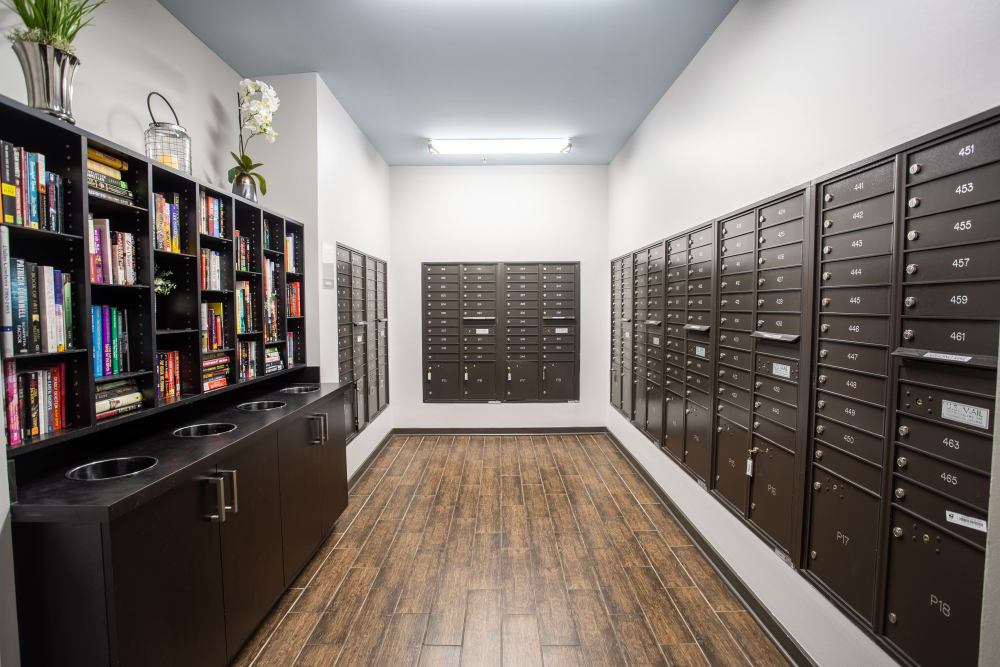 Main and package area at Olympus Midtown in Nashville, Tennessee