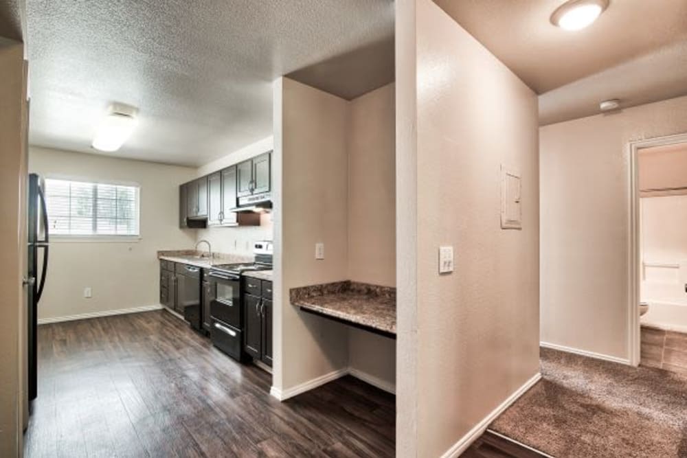 Our Apartments in Bountiful, Utah have built-in home office desks