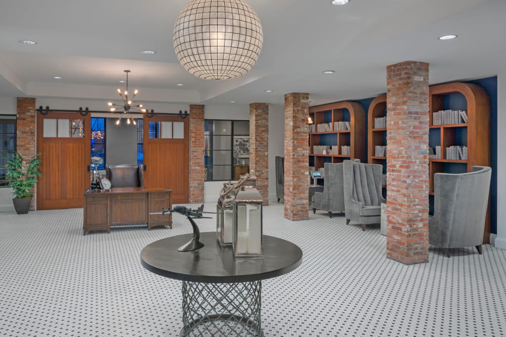 Community stays in Clubhouse at Bradlee Danvers in Danvers, Massachusetts