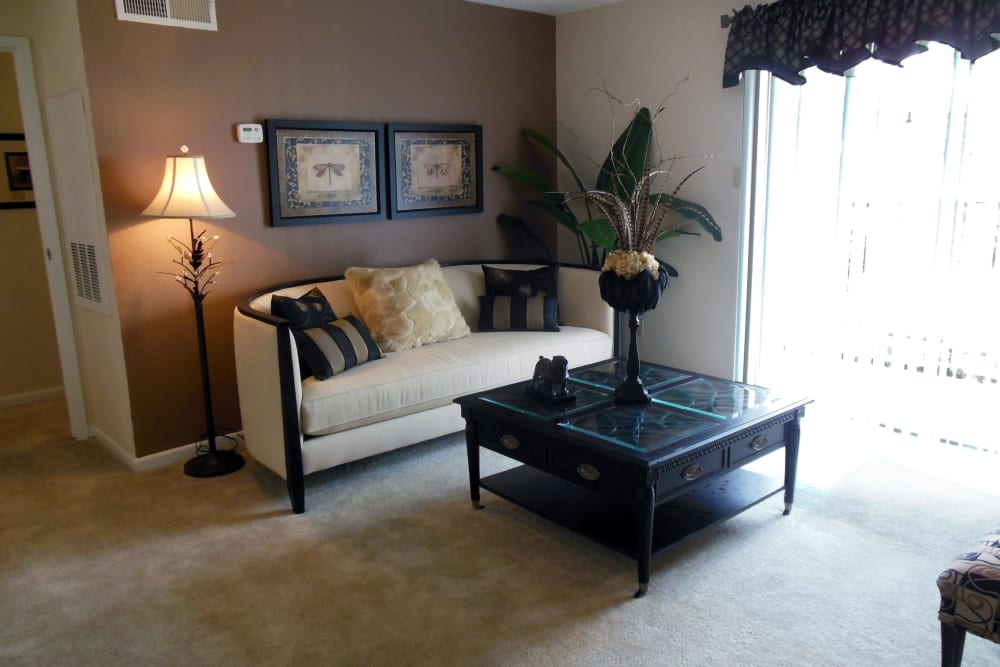 Living room at Walden Pond Houston, TX