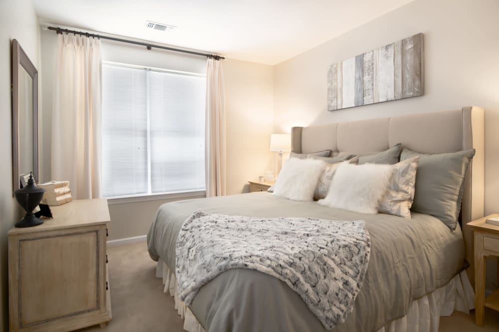 Bedroom at The Royal Belmont in Belmont, Massachusetts
