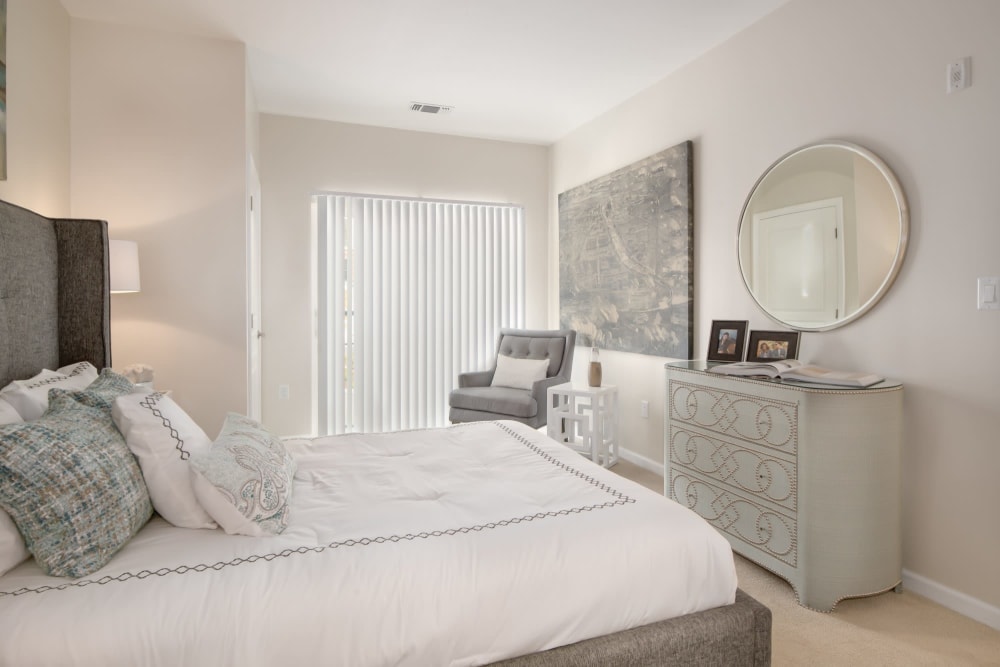 Bedroom at The Royal Belmont in Belmont, Massachusetts