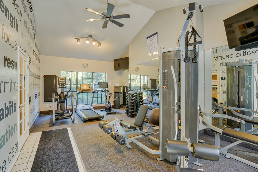 Fitness center at Shadow Creek in Santa Rosa