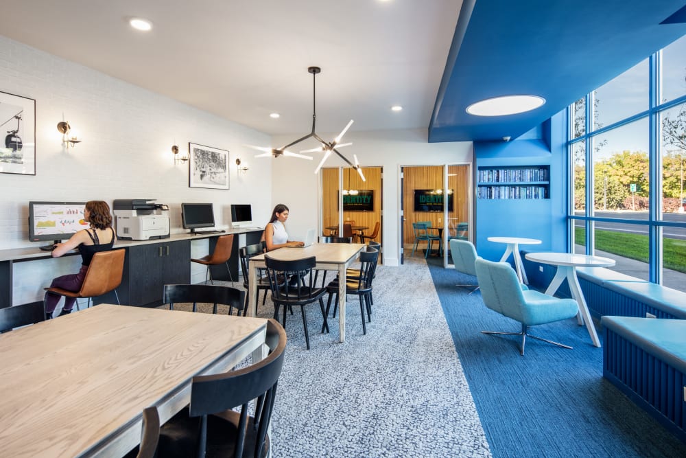Community study space at IDENTITY Boise in Boise, Idaho
