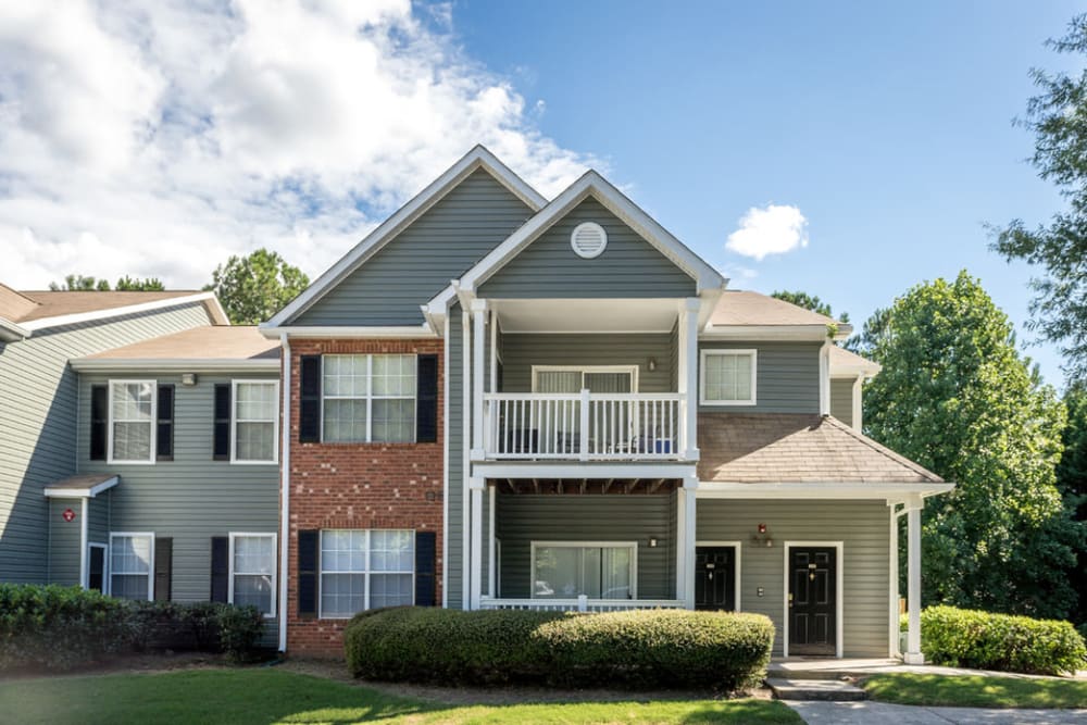 Exterior image of apartment at Eastwood Village in Stockbridge, Georgia