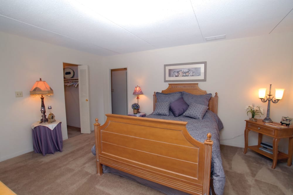 Our Quiet Apartments in Marlborough, Massachusetts showcase a Bedroom