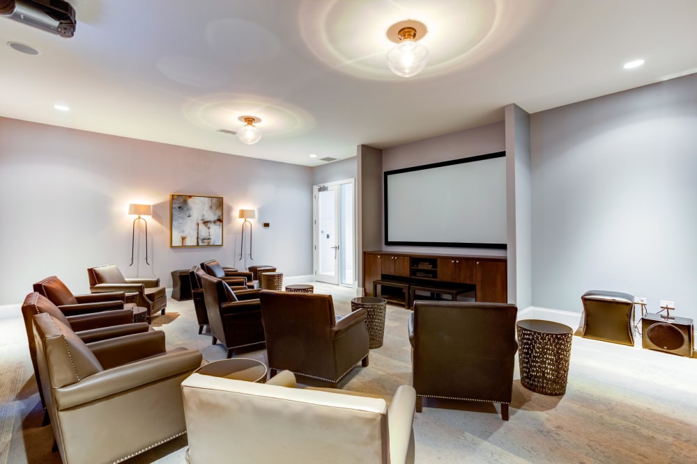 Resident movie theatre at Northgate Crossing in Wheeling, Illinois