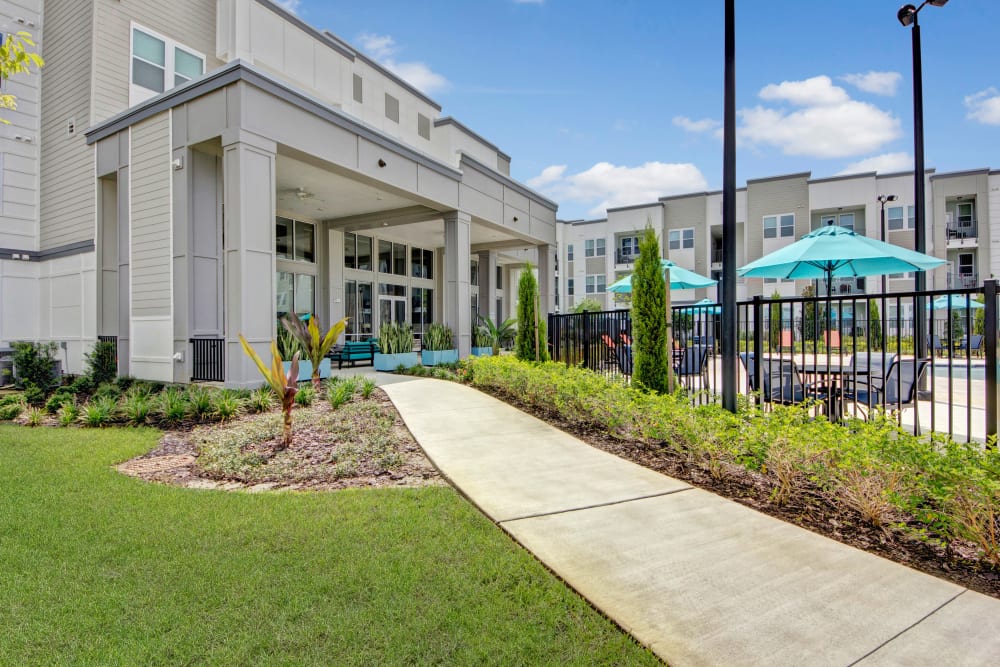 Entrance to Linden on the GreeneWay in Orlando, Florida