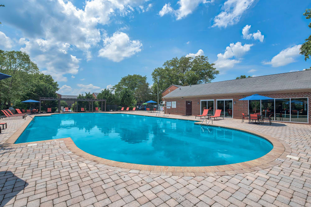 Swimming Pool at Maple Bay Townhomes in Virginia Beach, Virginia