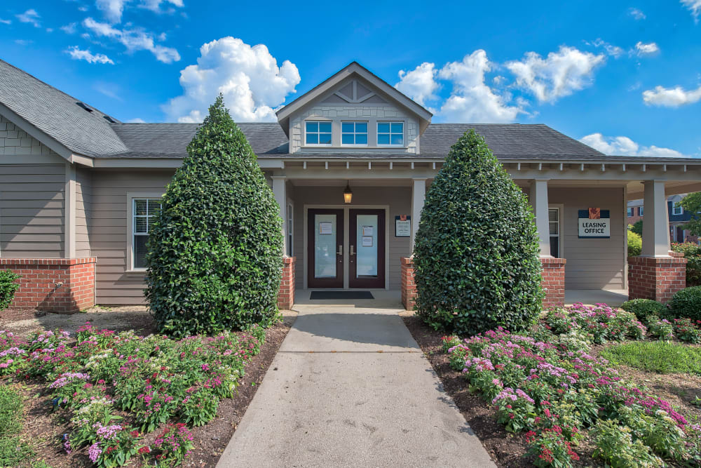 Exterior of the Rental Office at Maple Bay Townhomes in Virginia Beach, Virginia