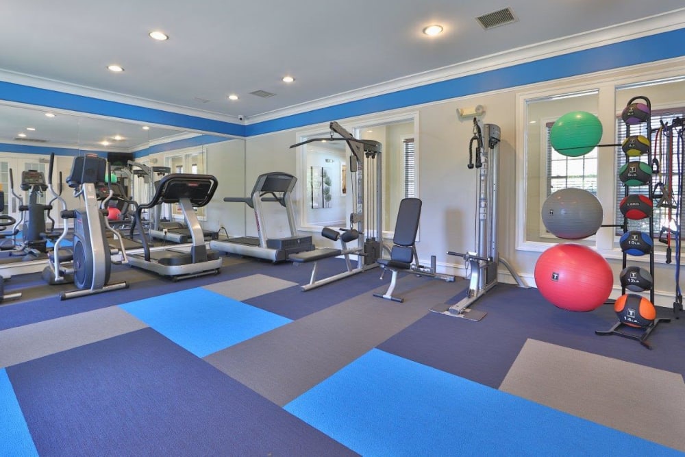 Gym at The Village at Potomac Falls Apartment Homes in Sterling, VA