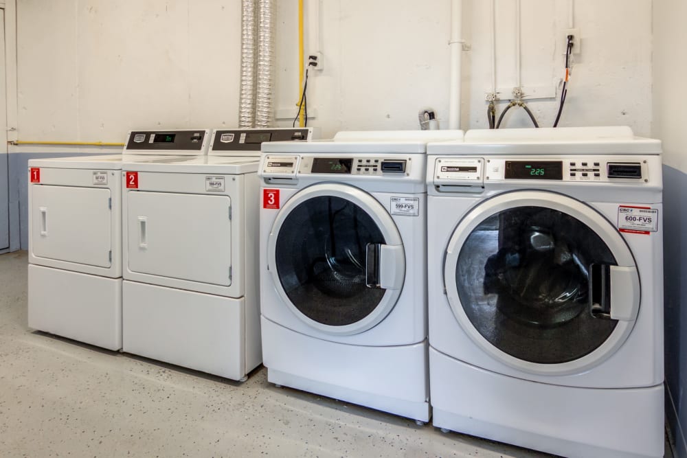 Laundry units at Summit and Birch Hill Apartments