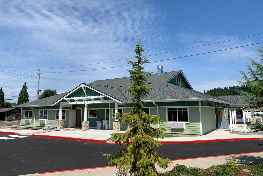 Front of Memory Haven in Sumner, WA