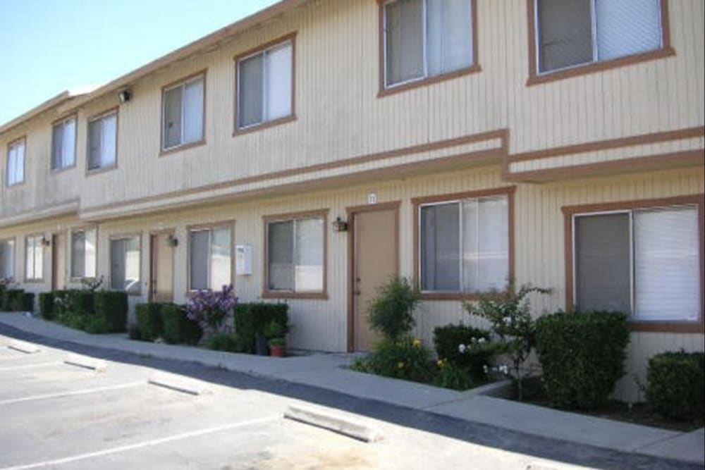 Exterior at Olympus Court Apartments in Bakersfield, California