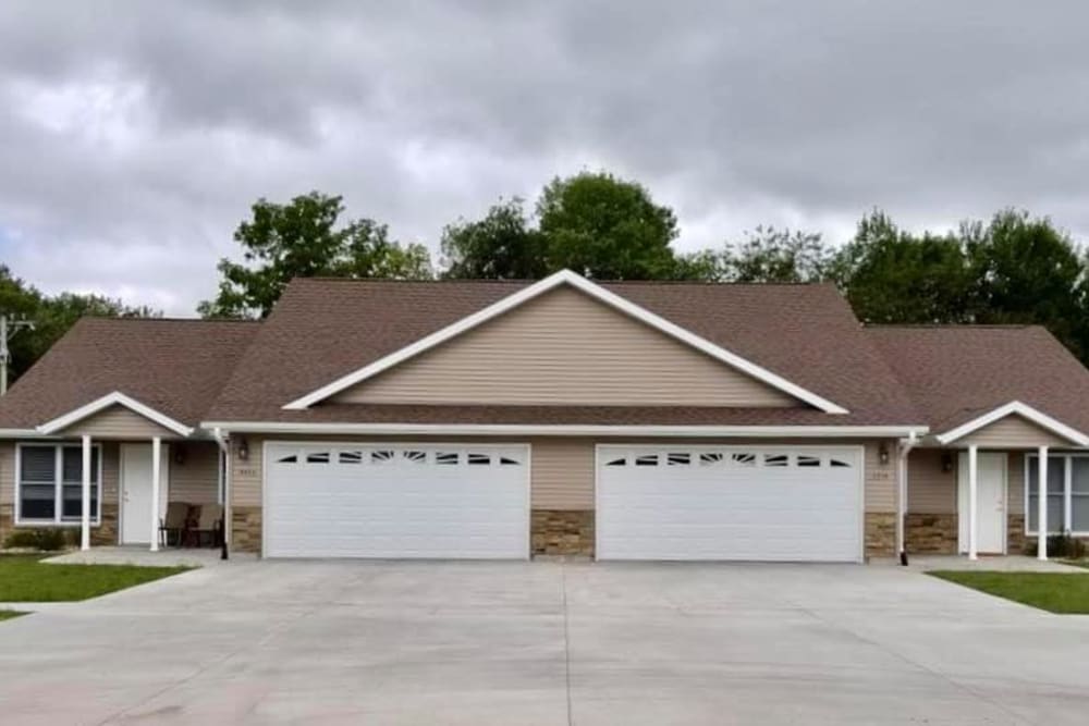 Independent living townhomes at Arlington Place Oelwein in Oelwein, Iowa