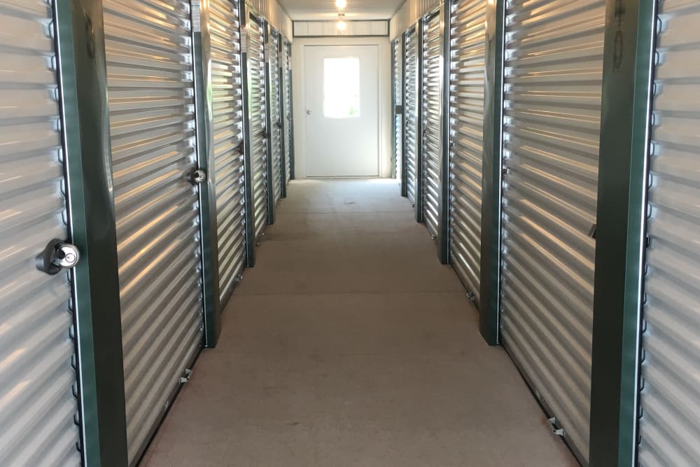 Air-conditioned units at Devon Self Storage