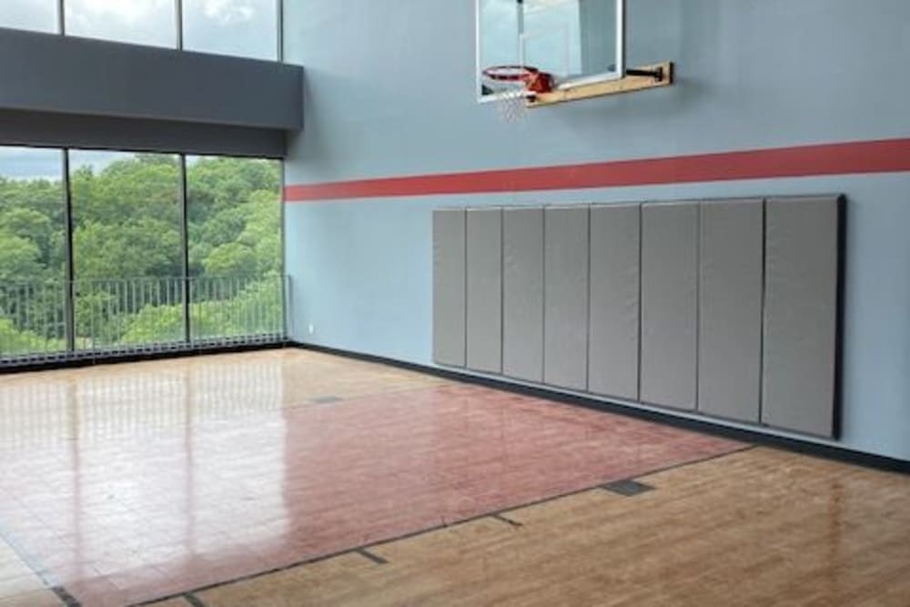 Basketball court at Monarch at Ridge Hill in Yonkers, New York