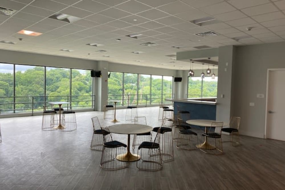 Open clubhouse at Monarch at Ridge Hill in Yonkers, New York