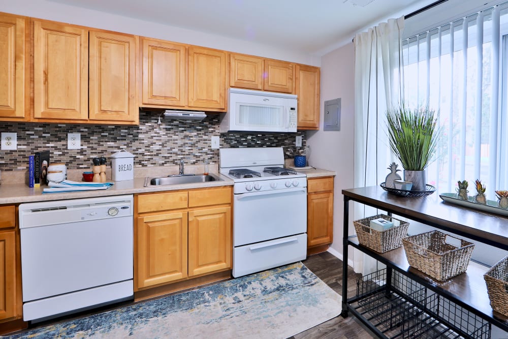Kitchen at Townhomes in Baltimore, MD