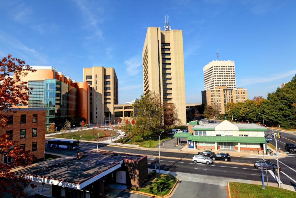 Skyline in Bethesda, Maryland near CAPREIT