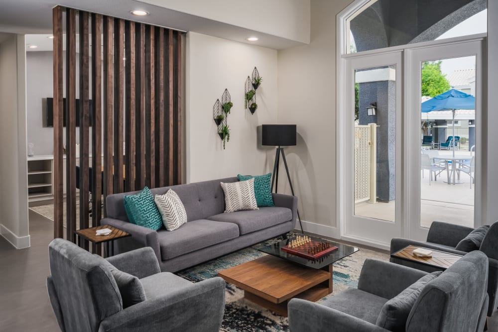 Cute living room at The Sterling in Gilbert, Arizona