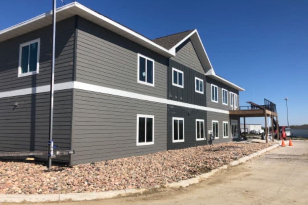 Front of building at RiverView Ridge in Rock Valley, Iowa