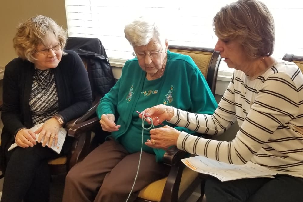 Classes at Emery Place in Robins, Iowa