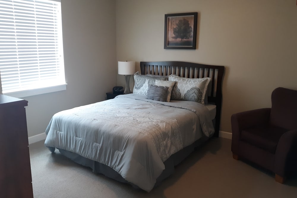 Bedroom at Emery Place in Robins, Iowa