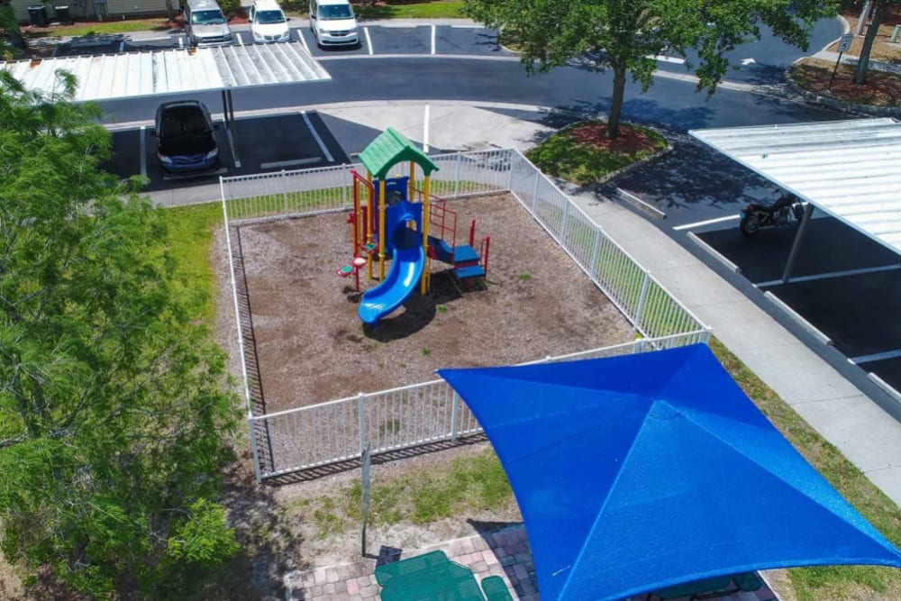 Children's playground area at The Coast of Naples Florida in Naples, Florida