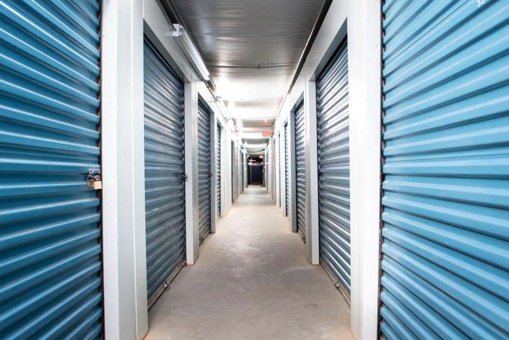 climate controlled units at AAA Self Storage at E Swathmore Ave in High Point, North Carolina