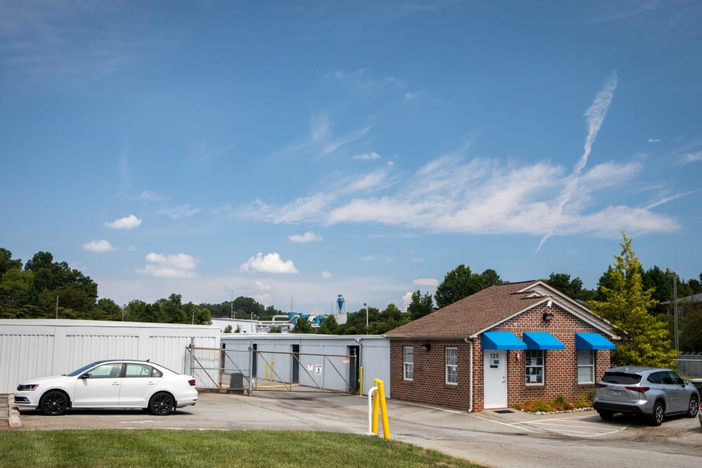 street view at AAA Self Storage at E Swathmore Ave in High Point, North Carolina