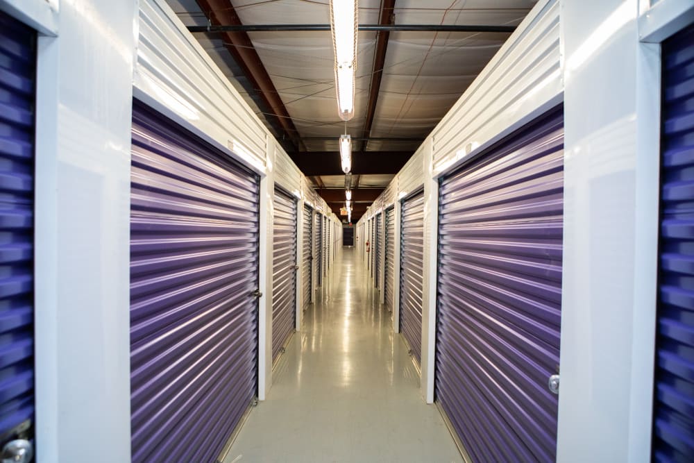indoor units at AAA Self Storage at Landmark Center Blvd in Greensboro, North Carolina