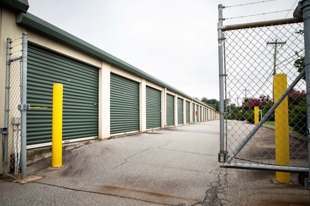 fenced in at AAA Self Storage at Strickland Ct in Jamestown, North Carolina