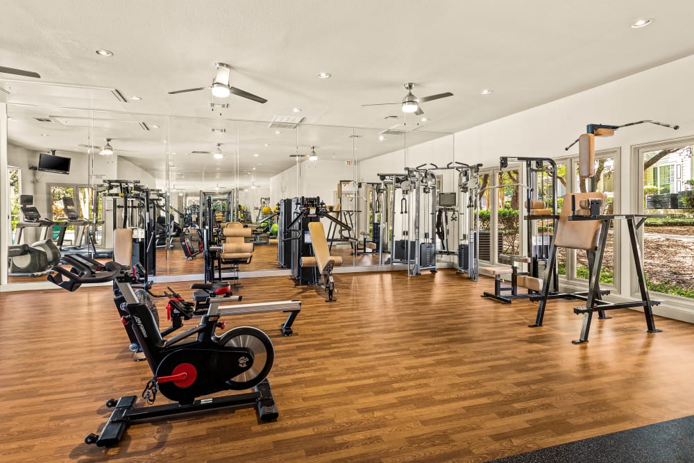 Fitness center at The Lodge at Westover Hills