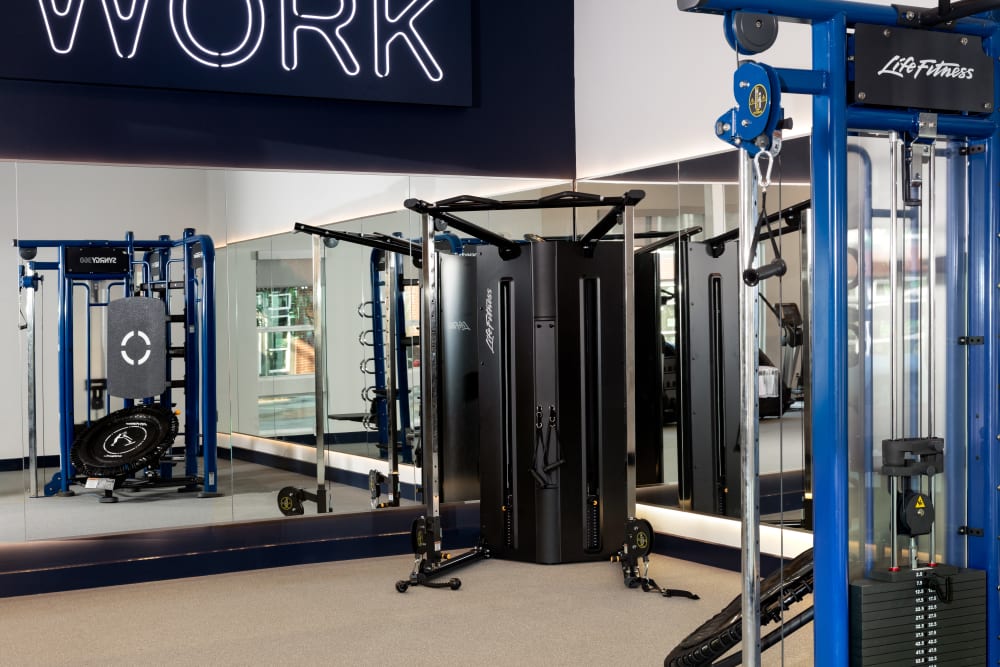 Gym at Olympus on Broadway in Carrollton, TX