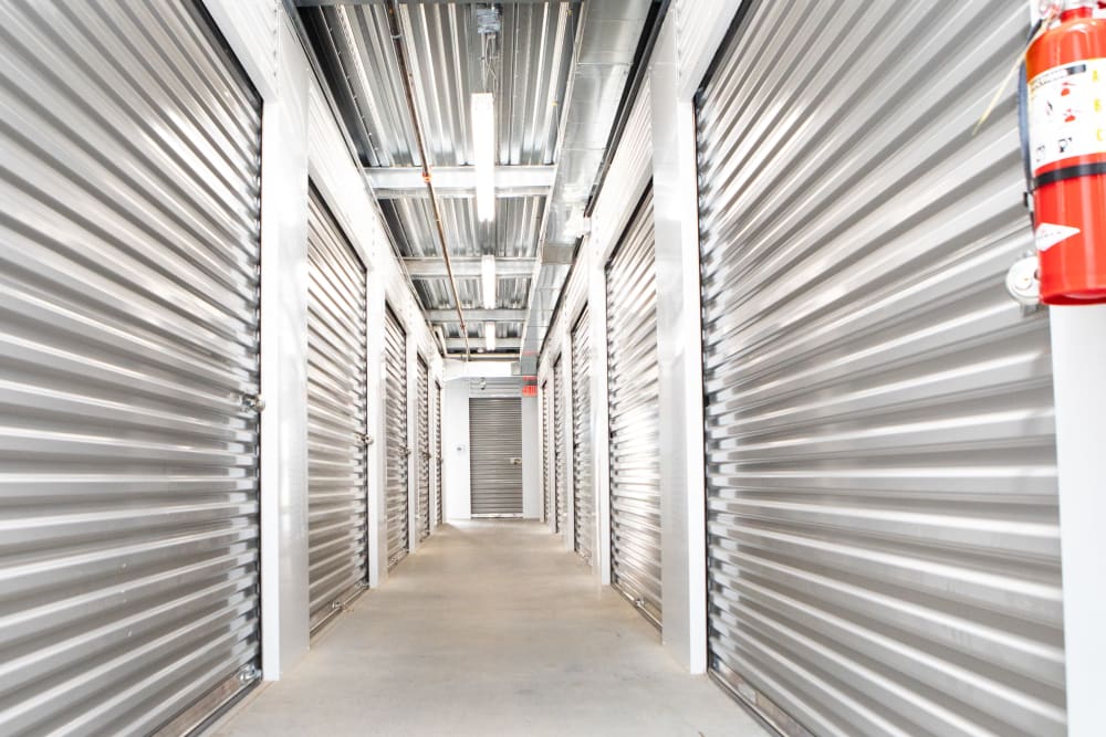 climate controlled units at AAA Self Storage at Jag Branch Blvd in Kernersville, North Carolina