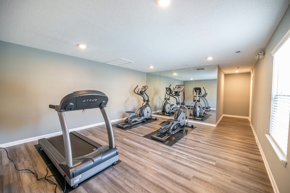 Fitness Center at Parkway Station Apartment Homes in Concord, North Carolina