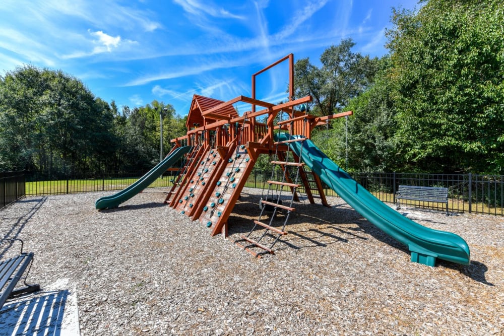 Play structure at 900 Dwell in Stockbridge, Georgia