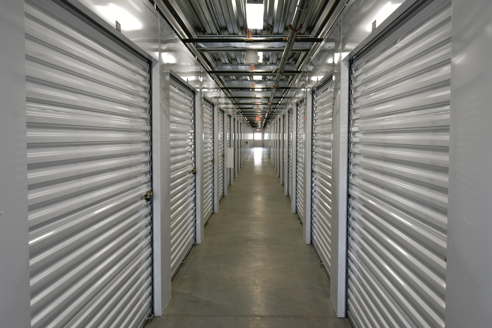 Interior units at Cypress Self Storage in Oakley, California