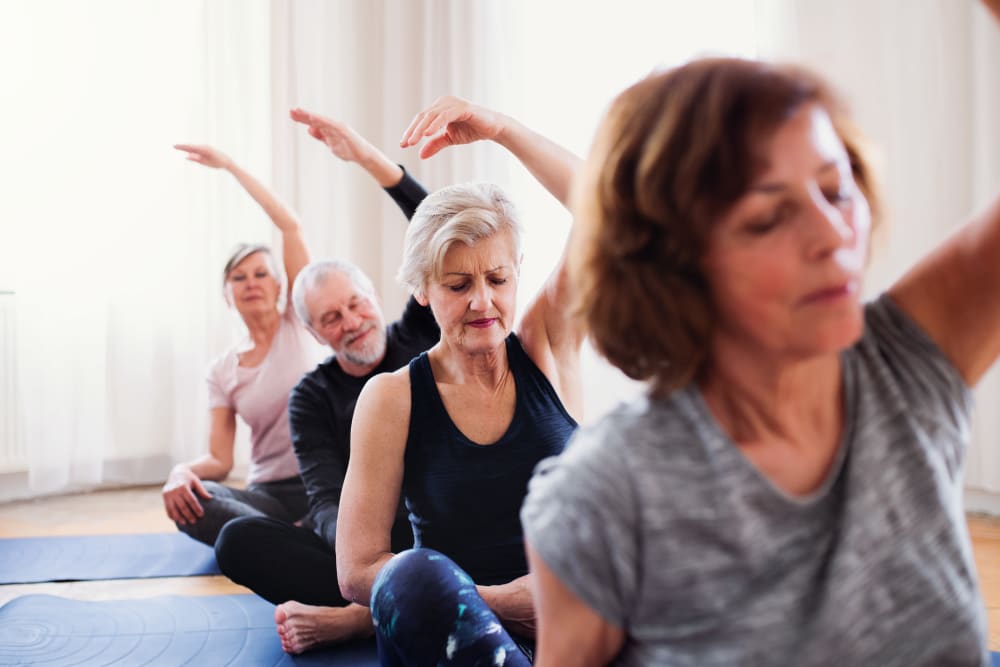 Weekly fitness classes available at Landings of Sauk Rapids in Sauk Rapids, Minnesota