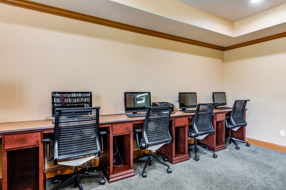 Computers at Cypress Place in Ventura, California