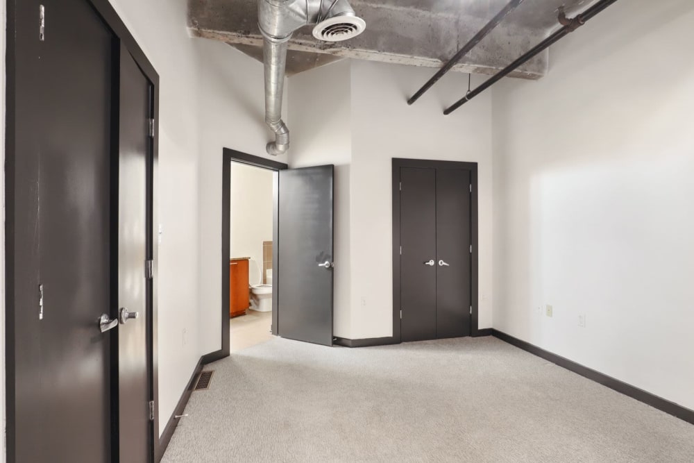 Spacious floor plans at 17th Street Lofts in Atlanta, Georgia
