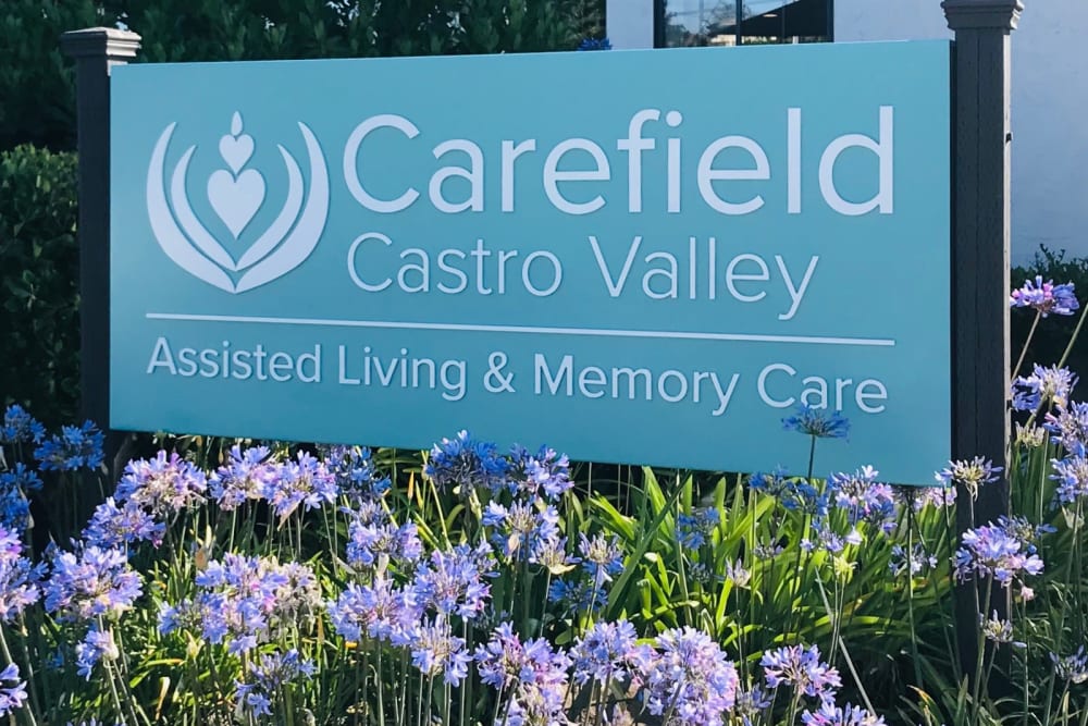 Carefield Castro Valley sign in Castro Valley, California