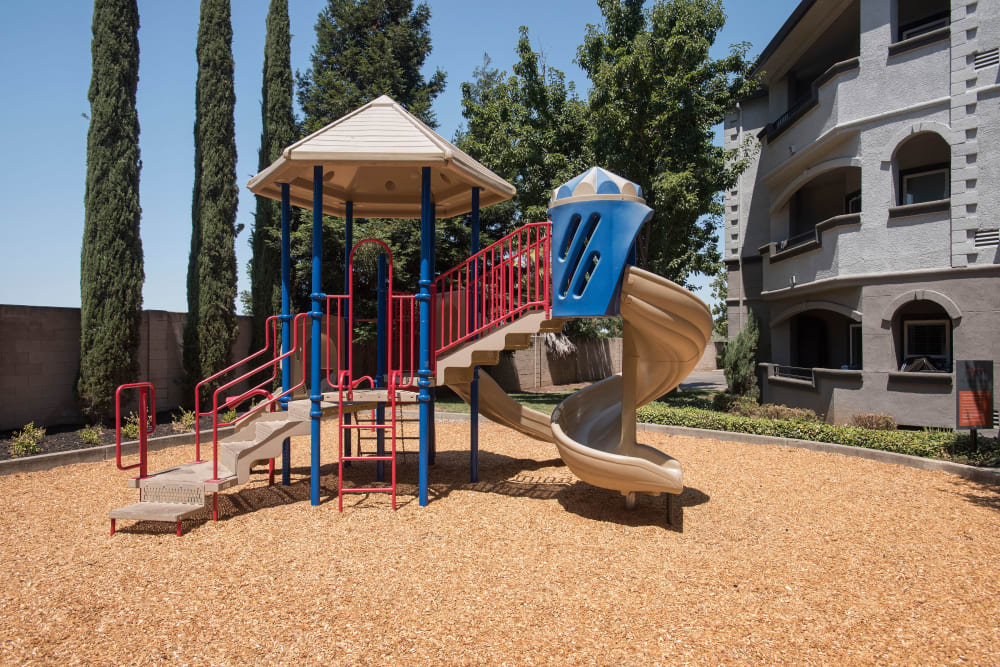 Outdoor playground at Avion Apartments in Rancho Cordova, California