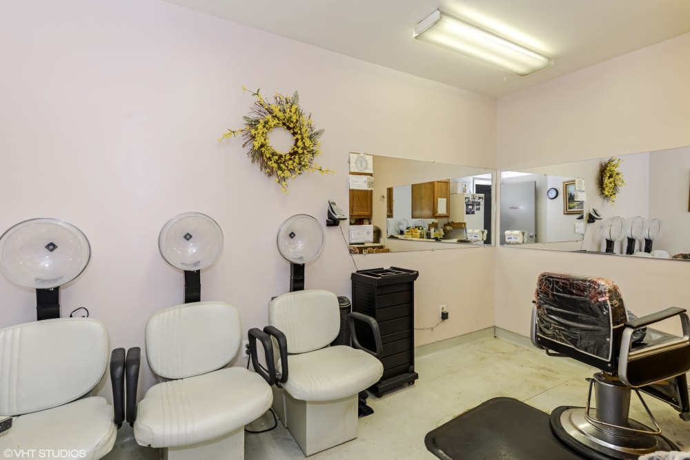 The salon at Truewood by Merrill, Taylorsville in Taylorsville, Utah