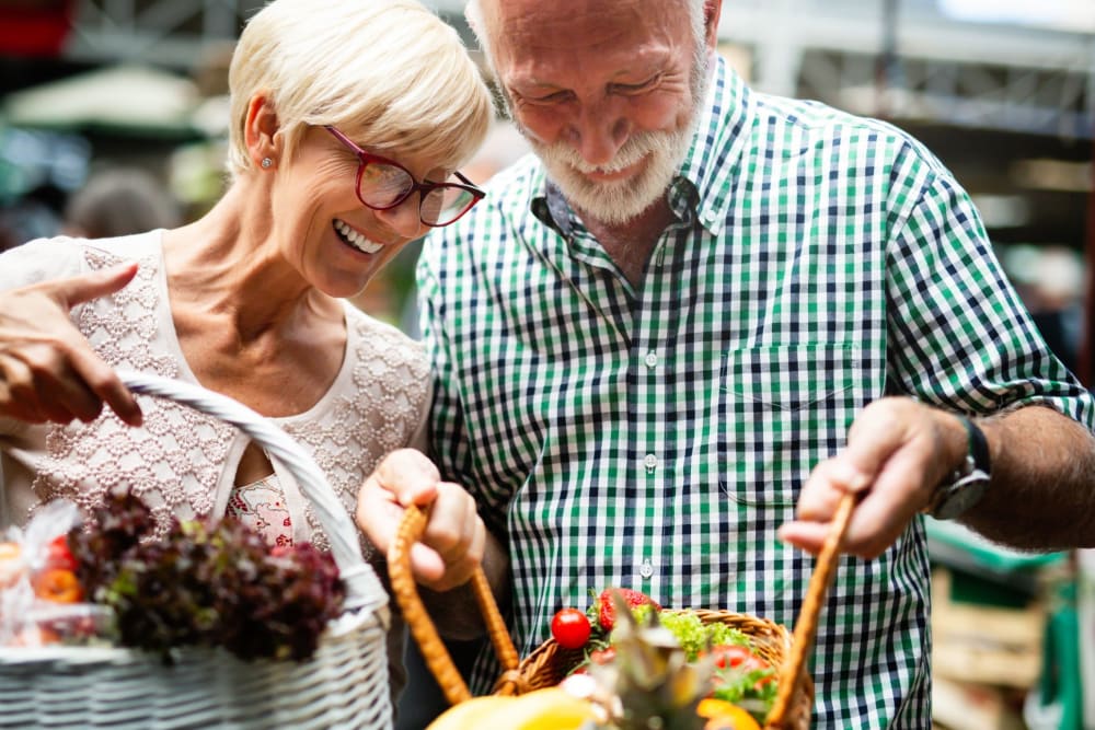 Residents shopping near Campus Commons Senior Living in Sacramento, California